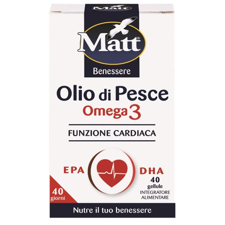 MATT BEN Olio Pesce Omega3 MATT BEN Olio Pesce Omega3