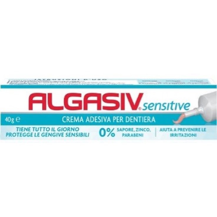 ALGASIV SENSITIVE CREMA ADESIVA PER DENTIERE PROMO ALGASIV SENSITIVE CREMA ADESIVA PER DENTIERE PROMO