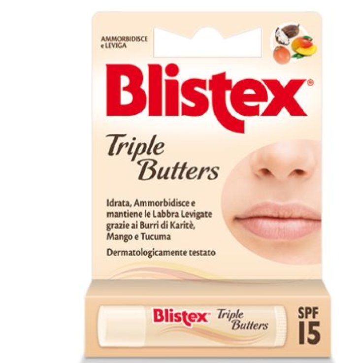 BLISTEX TRIPLE BUTTERS STICK LABBRA BLISTEX TRIPLE BUTTERS STICK LABBRA