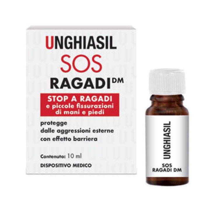 UNGHIASIL SOS RAGADI FLACONE 10 ML CON PENNELLINO E 9 CEROTTI COPRIVERRUCA UNGHIASIL SOS RAGADI FLACONE 10 ML CON PENNELLINO E 9 CEROTTI COPRIVERRUCA