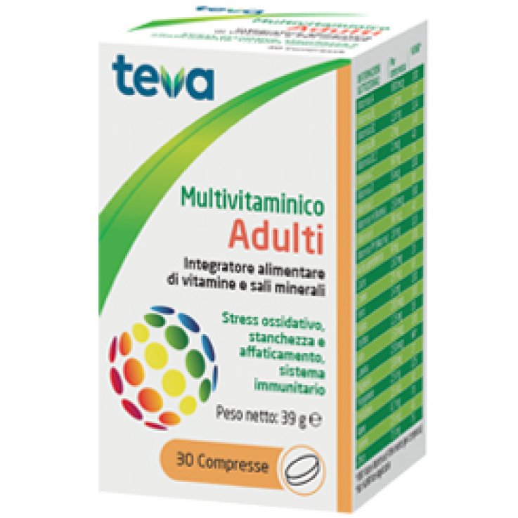 MULTIVITAMINICO Adulti30CprTEV MULTIVITAMINICO Adulti30CprTEV