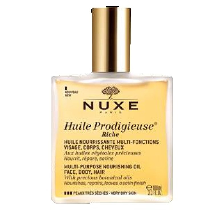 NUXE HUILE PRODIGIEUSE OLIO SECCO RICCO 100 ML NUXE HUILE PRODIGIEUSE OLIO SECCO RICCO 100 ML