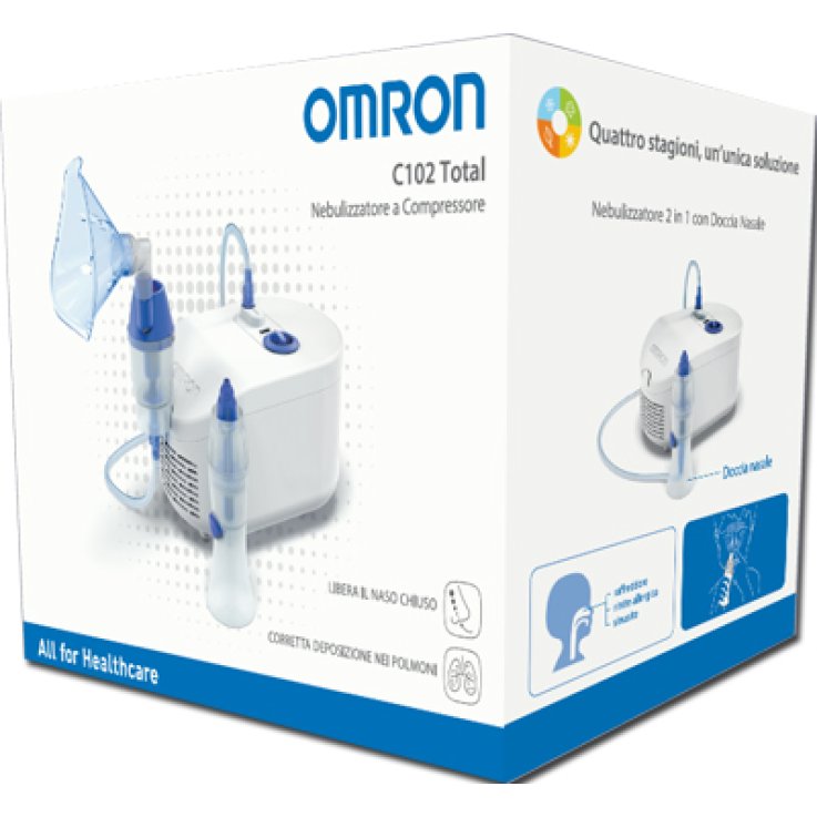 NEBULIZZATORE A PISTONE OMRON C102 TOTAL NEBULIZZATORE A PISTONE OMRON C102 TOTAL