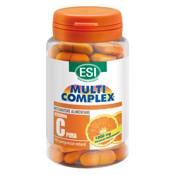 ESI MULTICOMPLEX VITAMINA C PURA 1000 MG RETARD 90 COMPRESSE ESI MULTICOMPLEX VITAMINA C PURA 1000 MG RETARD 90 COMPRESSE