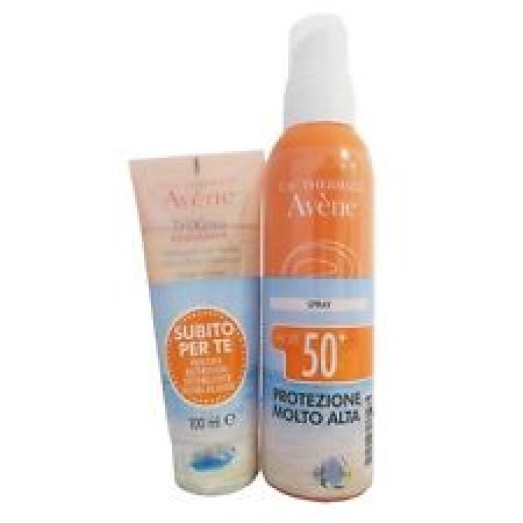 AVENE SOLARE KIT SPRAY SPF 50+ 200 ML + TRIXERA NUTRITION DETERGENTE 100 ML AVENE SOLARE KIT SPRAY SPF 50+ 200 ML + TRIXERA NUTRITION DETERGENTE 100 ML