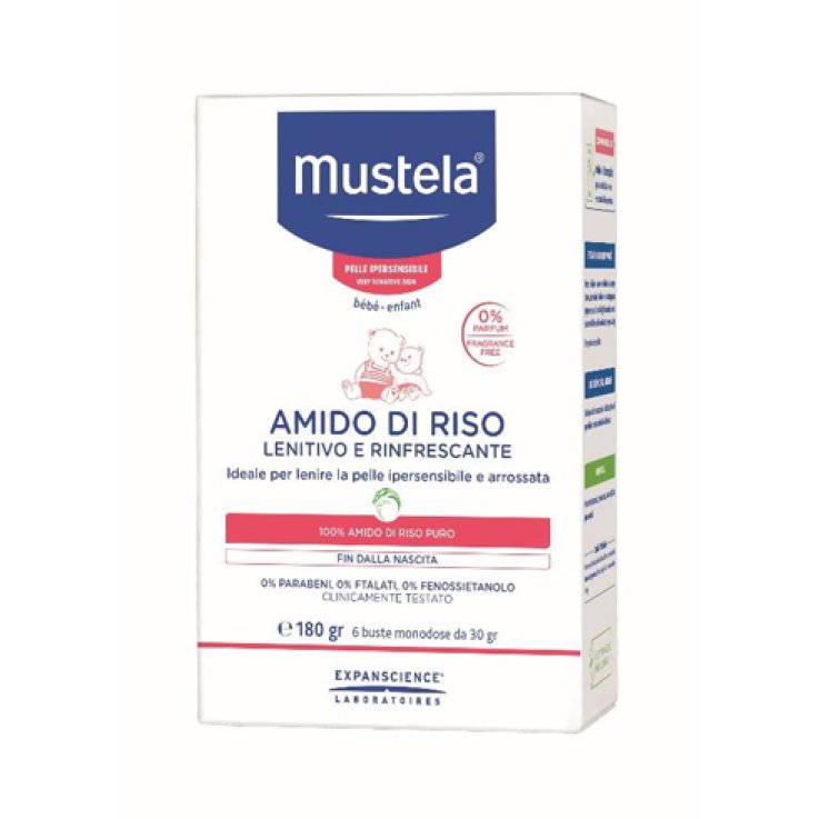 MUSTELA AMIDO DI RISO 180 G MUSTELA AMIDO DI RISO 180 G