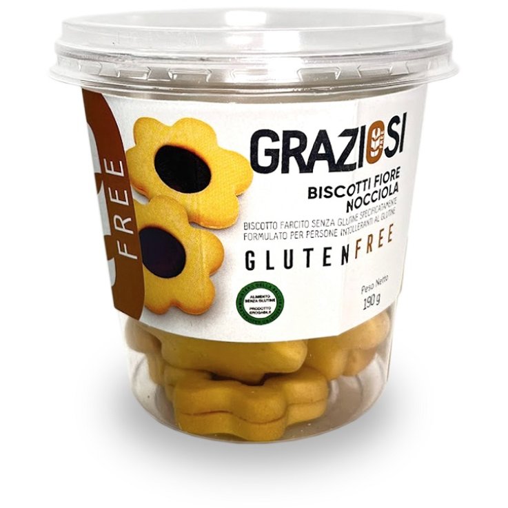 GRAZIOSI Fiore Nocciola 190g GRAZIOSI Fiore Nocciola 190g
