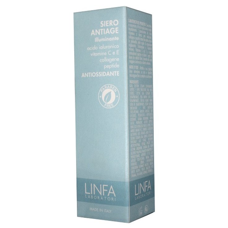 LINFA SIERO ANTIAGE ILLUMINANTE ANTIOSSIDANTE 20 ML LINFA SIERO ANTIAGE ILLUMINANTE ANTIOSSIDANTE 20 ML