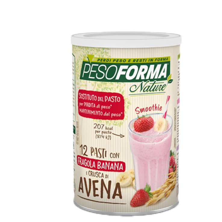 PESOFORMA NATURE SMOOTHIE FRAGOLA BANANA POLVERE 420 G PESOFORMA NATURE SMOOTHIE FRAGOLA BANANA POLVERE 420 G
