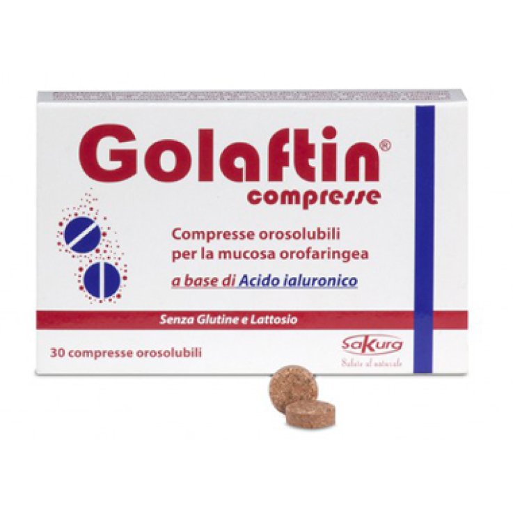 GOLAFTIN 30 COMPRESSE OROSOLUBILI GOLAFTIN 30 COMPRESSE OROSOLUBILI