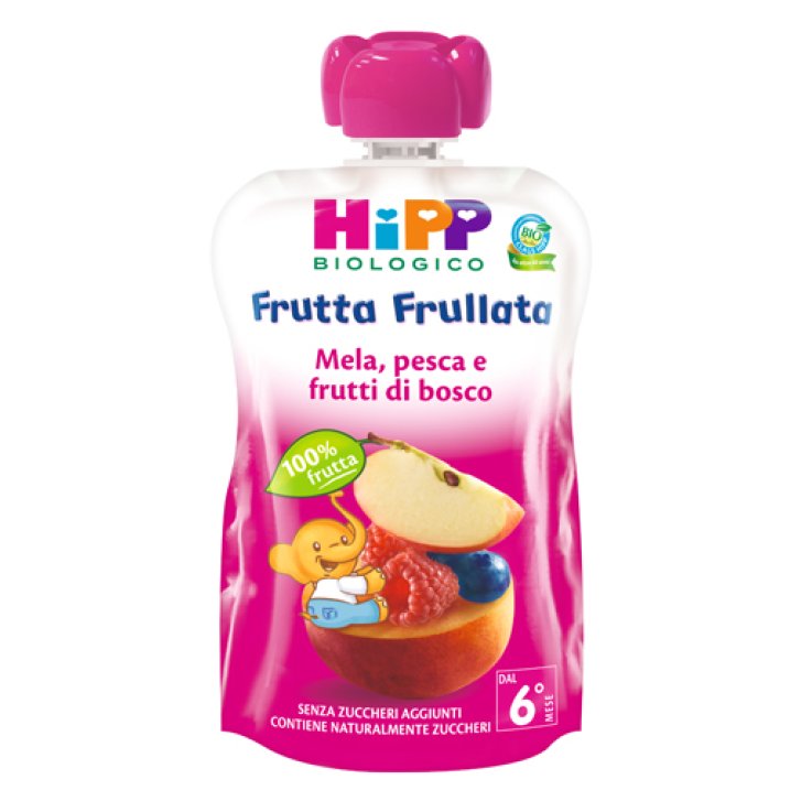 HIPP Bio Fr.Frull.Mel/Pe/Fr90g HIPP Bio Fr.Frull.Mel/Pe/Fr90g