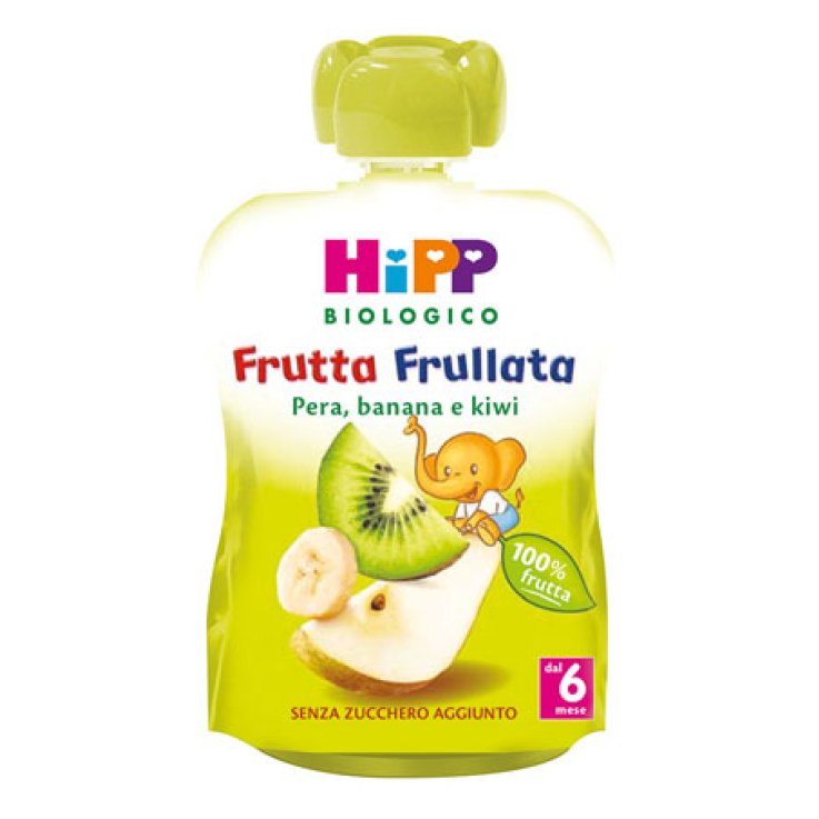HIPP Bio Fr.Frull.Pe/Ba/Ki 90g HIPP Bio Fr.Frull.Pe/Ba/Ki 90g
