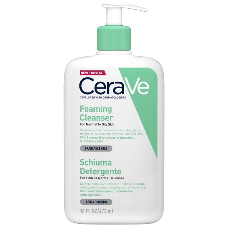 CeraVe Schiuma Detergente.Viso 473ml CeraVe Schiuma Detergente.Viso 473ml
