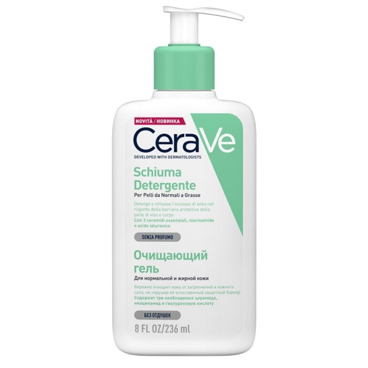 CeraVe Schiuma Detergente.Viso 236ml CeraVe Schiuma Detergente.Viso 236ml