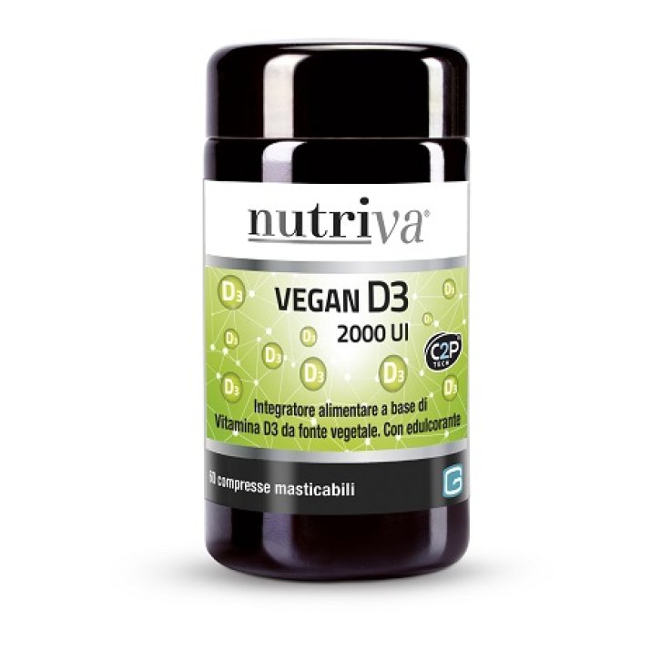 NUTRIVA Vegan D3 60 Cpr 2000UI NUTRIVA Vegan D3 60 Cpr 2000UI