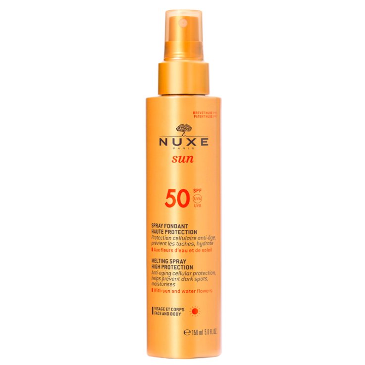 NUXE SUN SPRAY SOLARE VISO E CORPO ALTA PROTEZIONE SPF50 150ML NUXE SUN SPRAY SOLARE VISO E CORPO ALTA PROTEZIONE SPF50 150ML