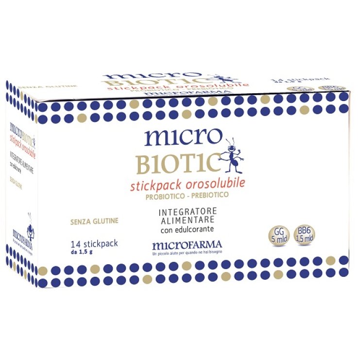 MICROBIOTIC Stk Pack 14 Bust. MICROBIOTIC Stk Pack 14 Bust.