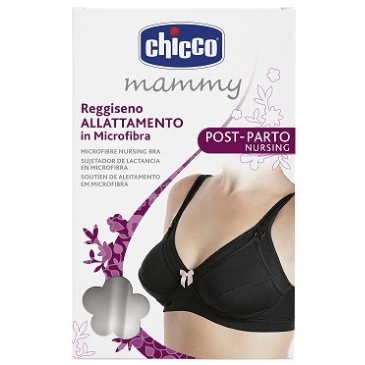 CHICCO MAMMY REGGISENO MICROFIBRA ALLATTAMENTO NERO 5C CHICCO MAMMY REGGISENO MICROFIBRA ALLATTAMENTO NERO 5C