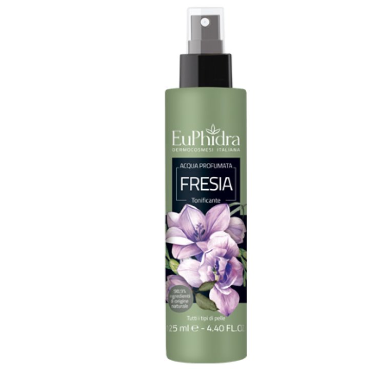 EUPHIDRA ACQUA PROFUMATA FRESIA IN FLACONE CON ETICHETTA POMPA SPRAY EUPHIDRA ACQUA PROFUMATA FRESIA IN FLACONE CON ETICHETTA POMPA SPRAY