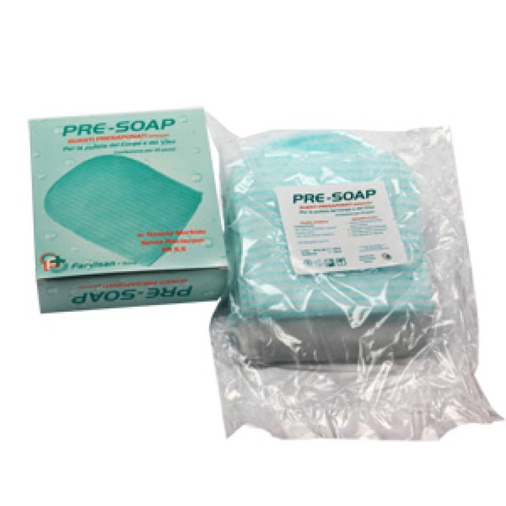 MANOSOAP PRESOAP GUANTO PRESAPONATO 20 PEZZI MANOSOAP PRESOAP GUANTO PRESAPONATO 20 PEZZI