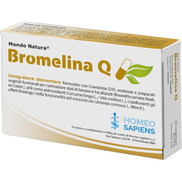 BROMELINA Q MONO NATURA 30Cpr BROMELINA Q MONO NATURA 30Cpr