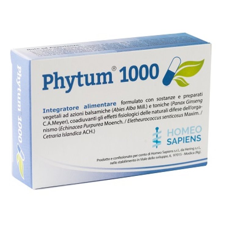 PHYTUM 1000 30 Cps 500mg PHYTUM 1000 30 Cps 500mg
