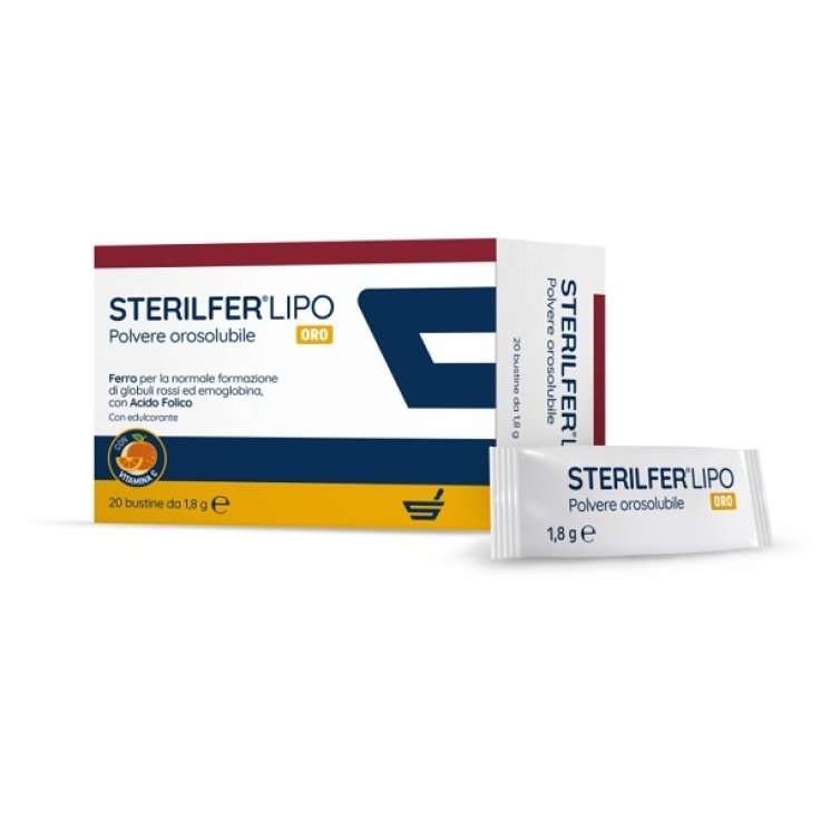 STERILFER LIPO Oro 20 Bust. STERILFER LIPO Oro 20 Bust.