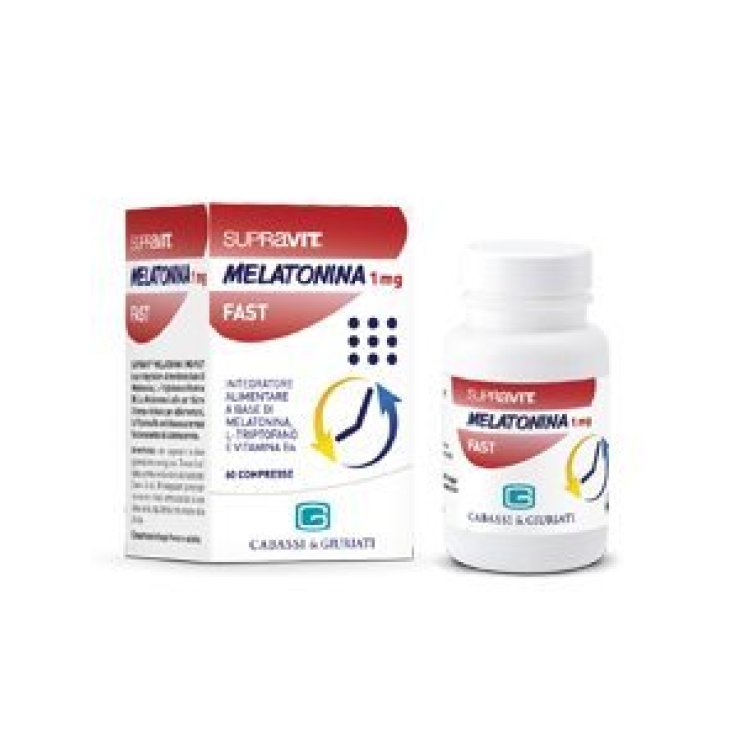 SUPRAVIT Melatonina Fast 60Cpr SUPRAVIT Melatonina Fast 60Cpr
