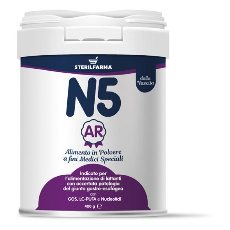 N5 AR ALIMENTO DIETETICO PER LATTANTI 400 G N5 AR ALIMENTO DIETETICO PER LATTANTI 400 G