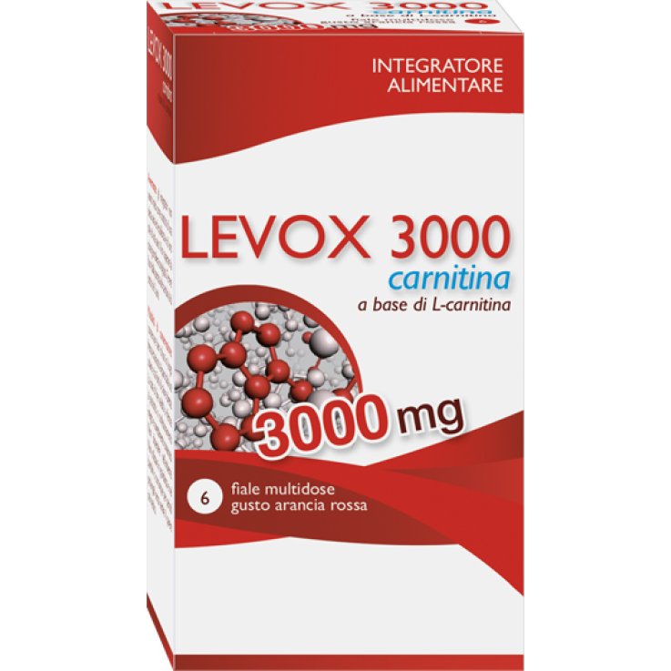 LEVOX 3000 Carnitina 6 flac. LEVOX 3000 Carnitina 6 flac.