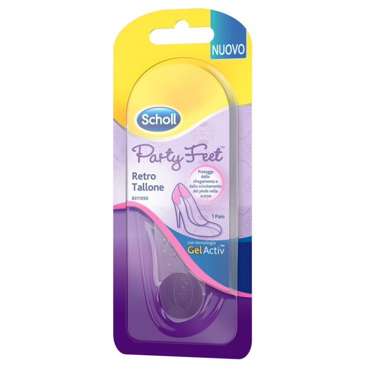PLANTARE ORTOPEDICO PER RETRO TALLONE PARTY FEET SCHOLL GELACTIV 1 PAIO PLANTARE ORTOPEDICO PER RETRO TALLONE PARTY FEET SCHOLL GELACTIV 1 PAIO