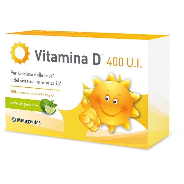 VITAMINA D 400UI 168 Cpr VITAMINA D 400UI 168 Cpr