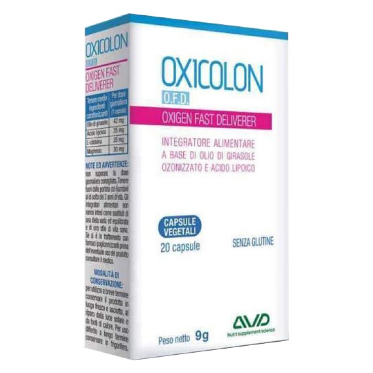 OXICOLON O F D 20 Cps A.V.D. OXICOLON O F D 20 Cps A.V.D.