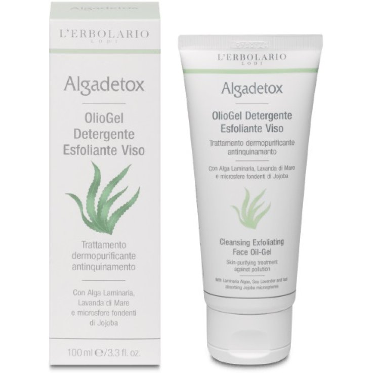 ALGADETOX OLIOGEL DETERGENTE ESFOLIANTE VISO TRATTAMENTO DERMOPURIFICANTE ANTINQUINAMENTO 100 ML ALGADETOX OLIOGEL DETERGENTE ESFOLIANTE VISO TRATTAMENTO DERMOPURIFICANTE ANTINQUINAMENTO 100 ML