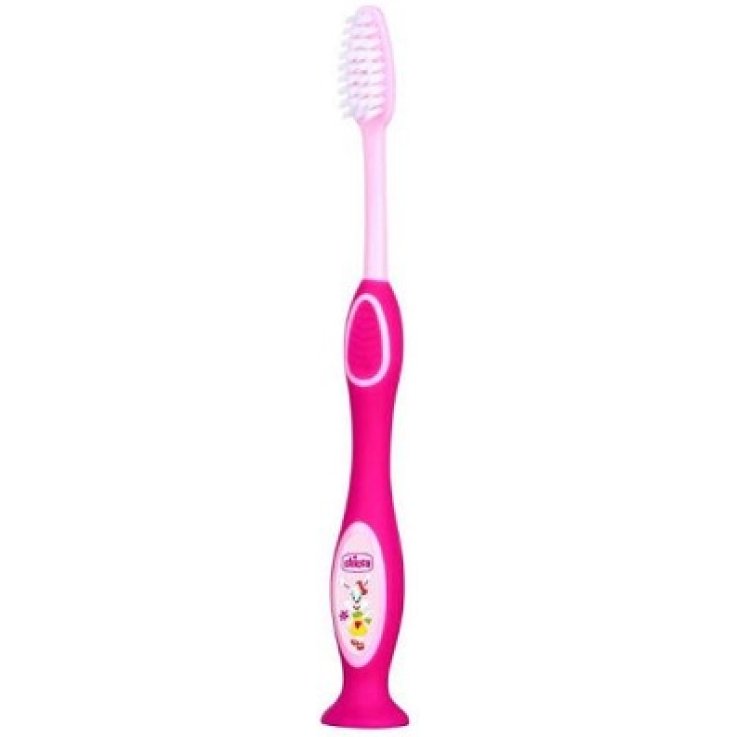 CHICCO SPAZZOLINO 3 YEARS-6 YEARS ROSA CHICCO SPAZZOLINO 3 YEARS-6 YEARS ROSA