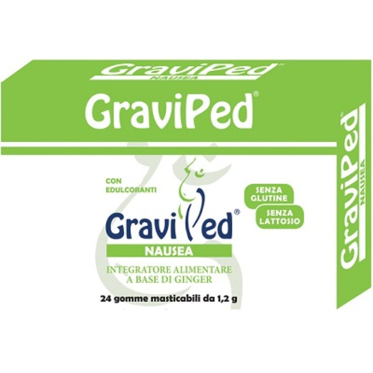 GRAVIPED NAUSEA 24 CHEWING GUM 1,2 G GRAVIPED NAUSEA 24 CHEWING GUM 1,2 G