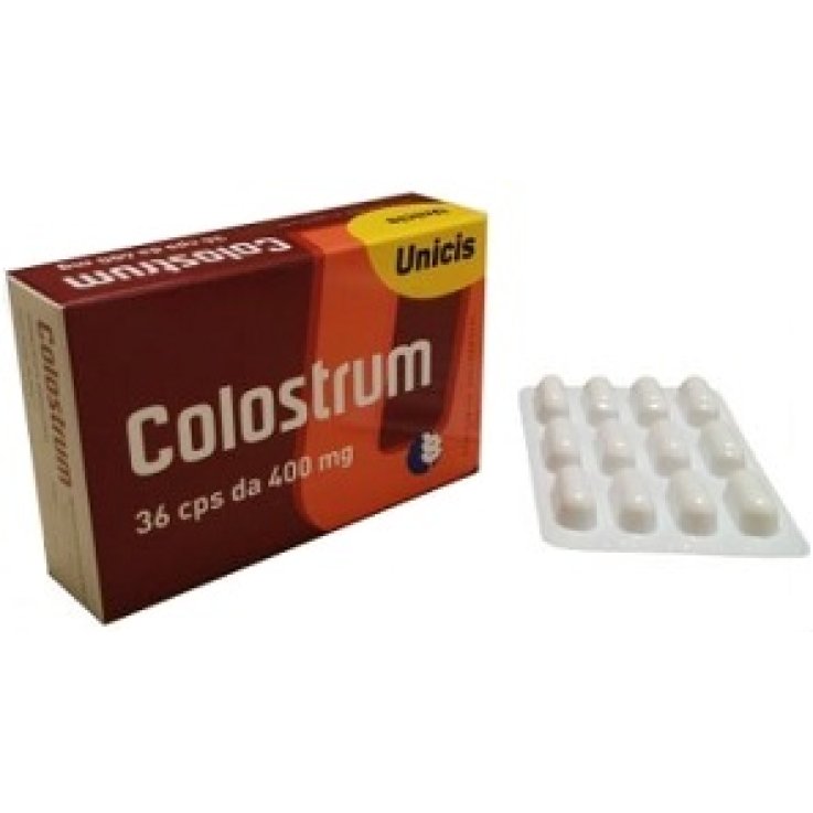 COLOSTRUM Unicis 400mg 36 Cps COLOSTRUM Unicis 400mg 36 Cps