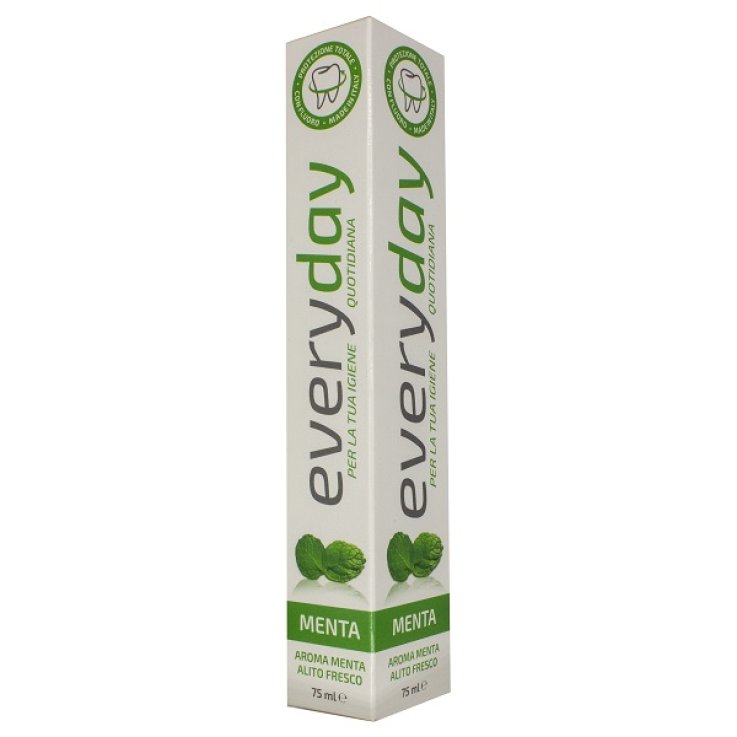 EVERYDAY DENTIFRICIO PROTEZIONE TOTALE MENTA ALITO FRESCO 75ML EVERYDAY DENTIFRICIO PROTEZIONE TOTALE MENTA ALITO FRESCO 75ML