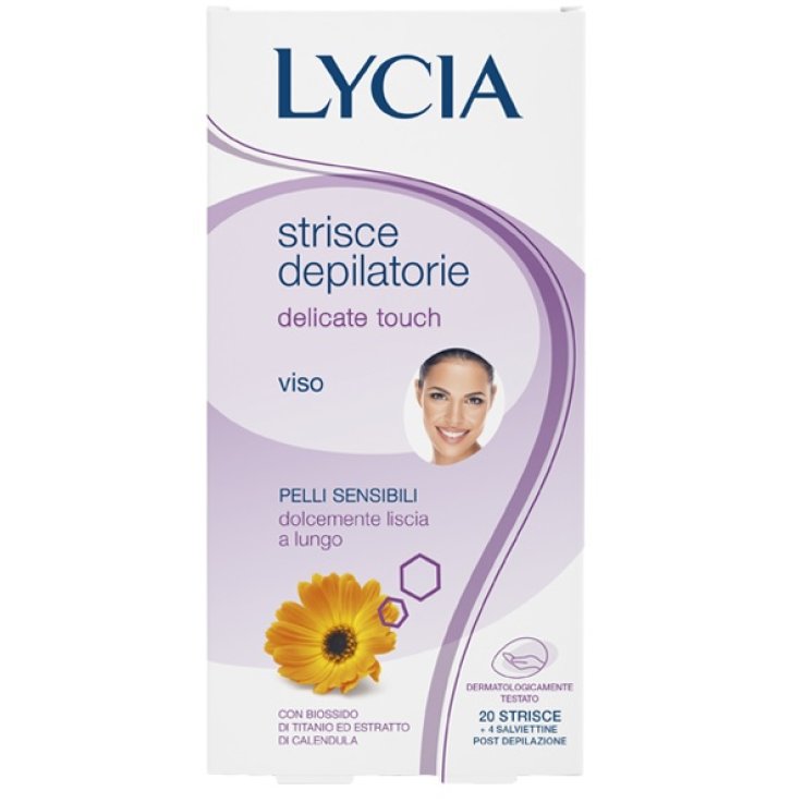 LYCIA 20 STRISCE VISO DELICATE 12 PEZZI LYCIA 20 STRISCE VISO DELICATE 12 PEZZI