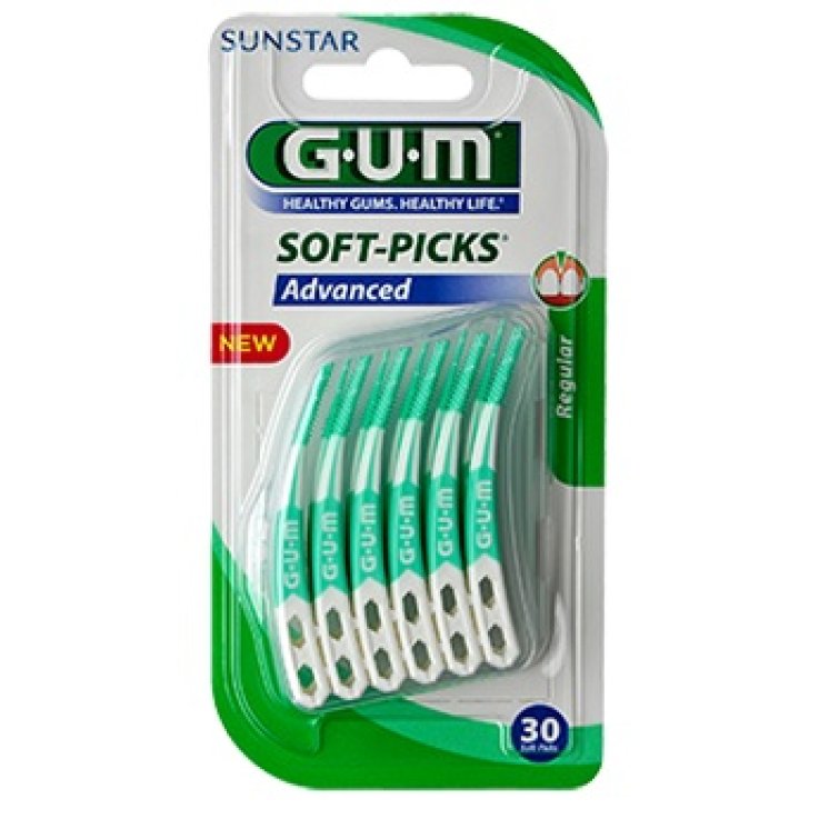 GUM SOFTPICKS ADVANCE SCOVOLINO LARGE GOMMA 30 PEZZI GUM SOFTPICKS ADVANCE SCOVOLINO LARGE GOMMA 30 PEZZI