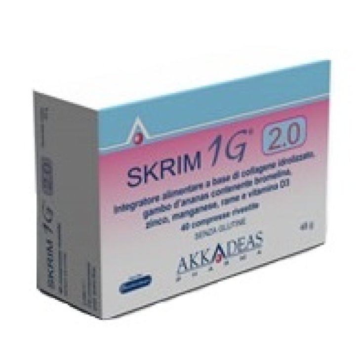 SKRIM 1G 2,0 40 COMPRESSE SKRIM 1G 2,0 40 COMPRESSE