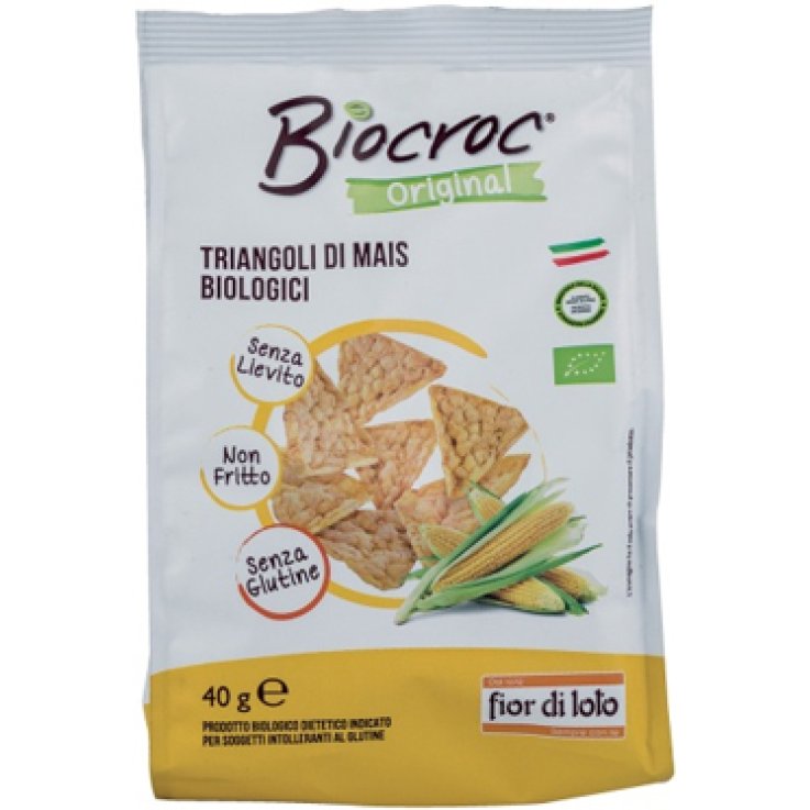 BIOCROC Triangoli Mais Bio 40g BIOCROC Triangoli Mais Bio 40g