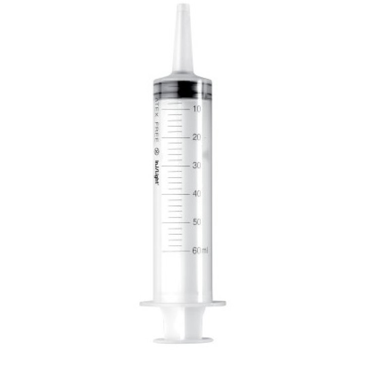 SIRINGA STERILE MONOUSO 60ML CONO CATETERE CENTRALE INJ-LIGHT SENZA AGO 1 PEZZO