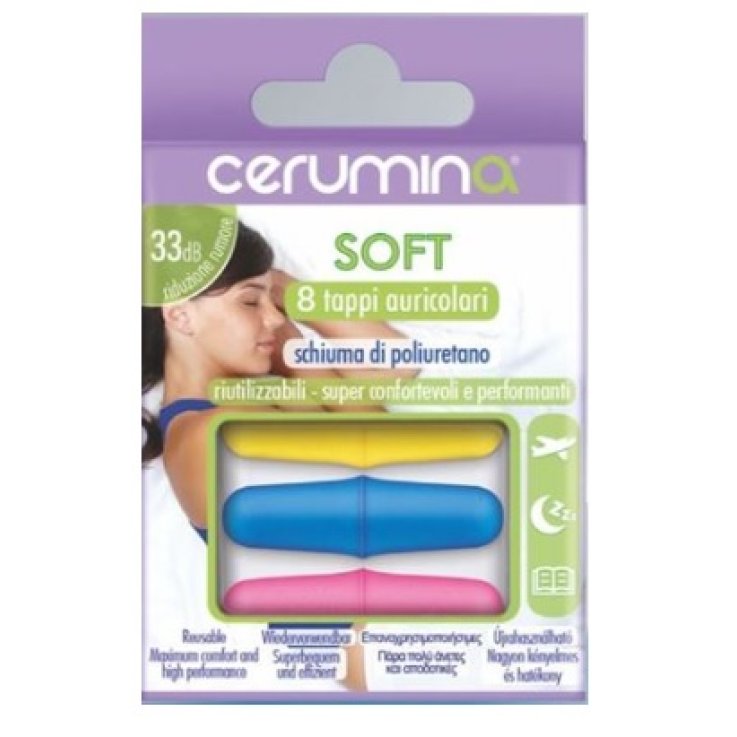 CERUMINA Soft 8 Tappi Aur. CERUMINA Soft 8 Tappi Aur.