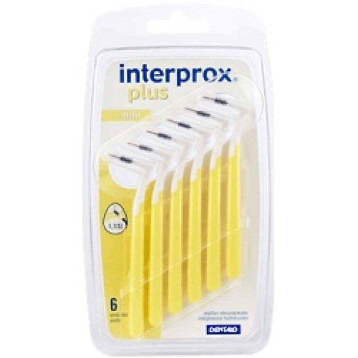 INTERPROX Plus Mini Giallo 6pz INTERPROX Plus Mini Giallo 6pz