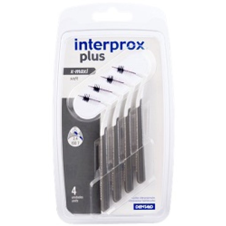 INTERPROX Plus X-Mx Grigio 4pz INTERPROX Plus X-Mx Grigio 4pz