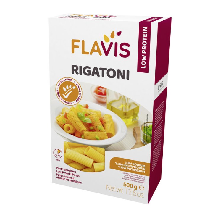 FLAVIS RIGATONI APROTEICI 500 G FLAVIS RIGATONI APROTEICI 500 G