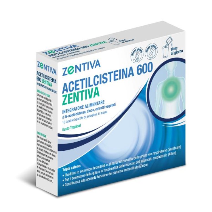 ACETILCIST.10 Bust.600mg ZTV ACETILCIST.10 Bust.600mg ZTV