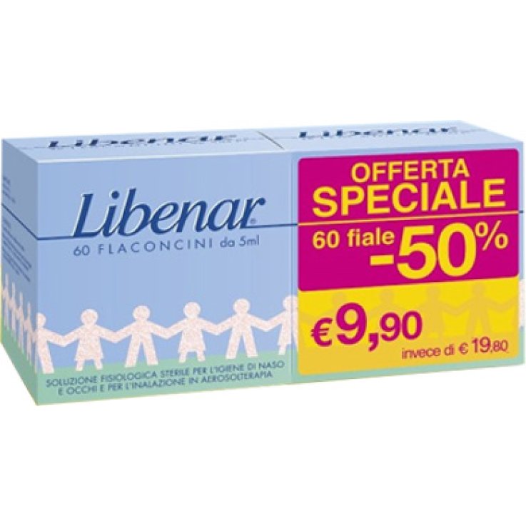 FLANCONCINO LIBENAR 60 PEZZI DA 5 ML FLANCONCINO LIBENAR 60 PEZZI DA 5 ML