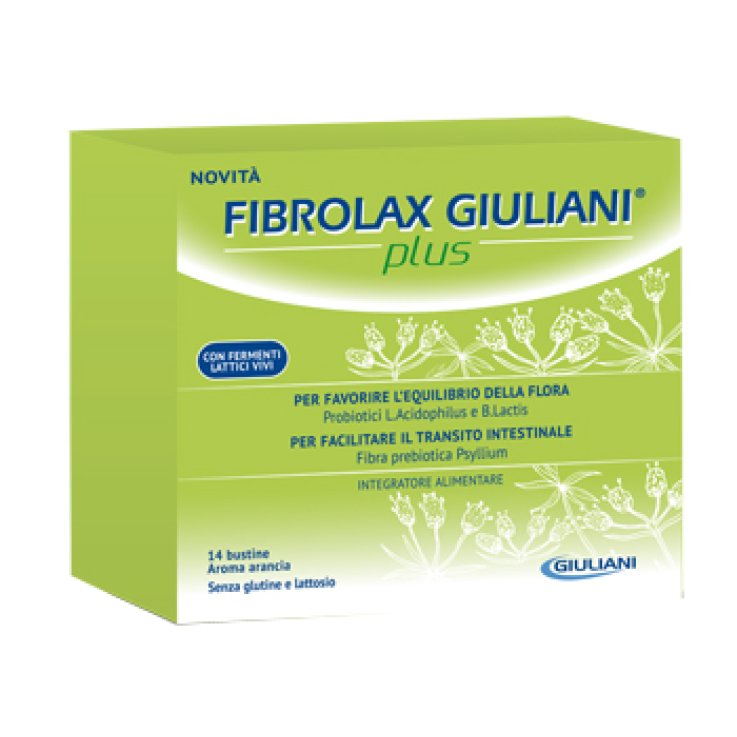 FIBROLAX GIULIANI PLUS 14 BUSTINE ARANCIA FIBROLAX GIULIANI PLUS 14 BUSTINE ARANCIA